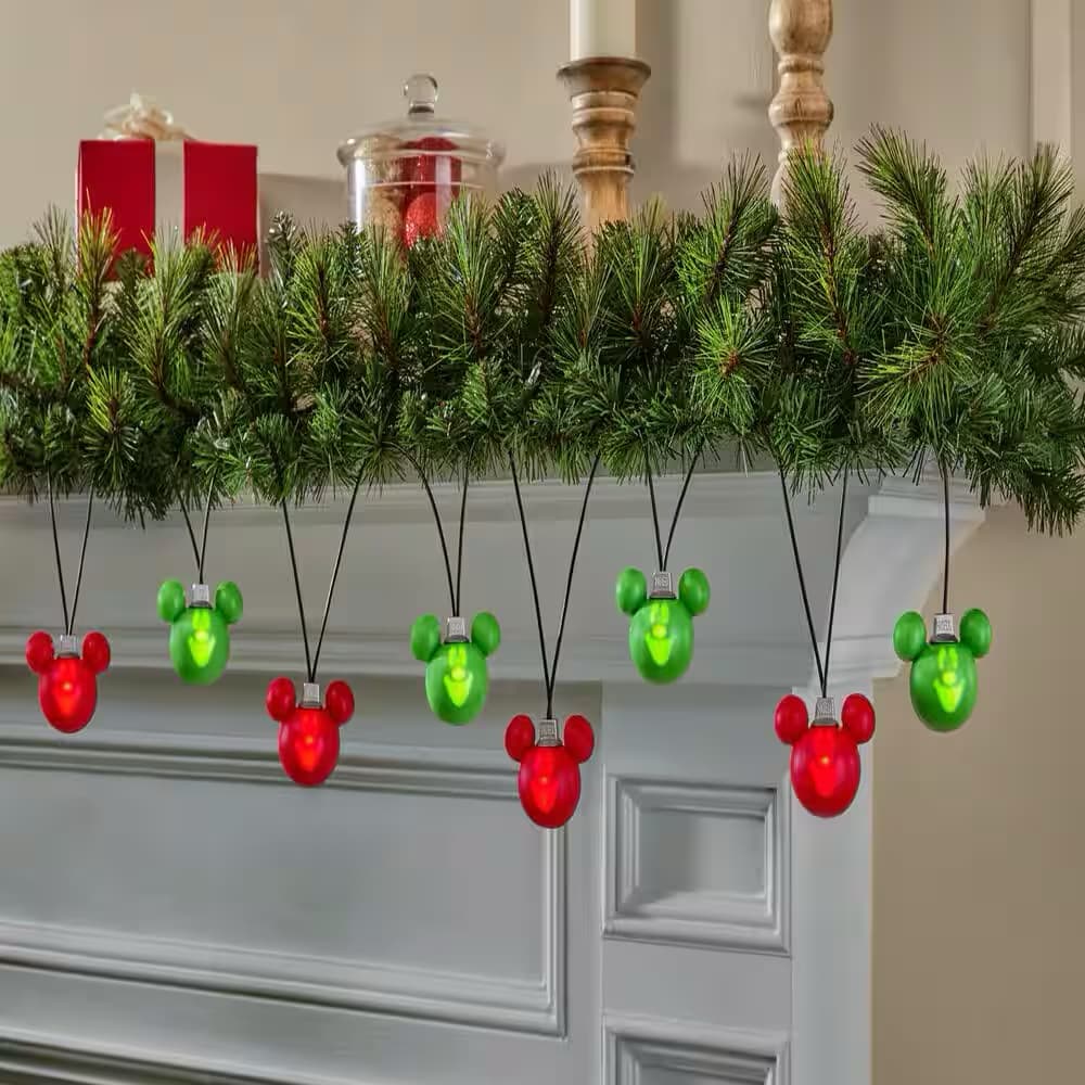 Disney Musical Mickey Battery-Operated Lights (8-Pack)
