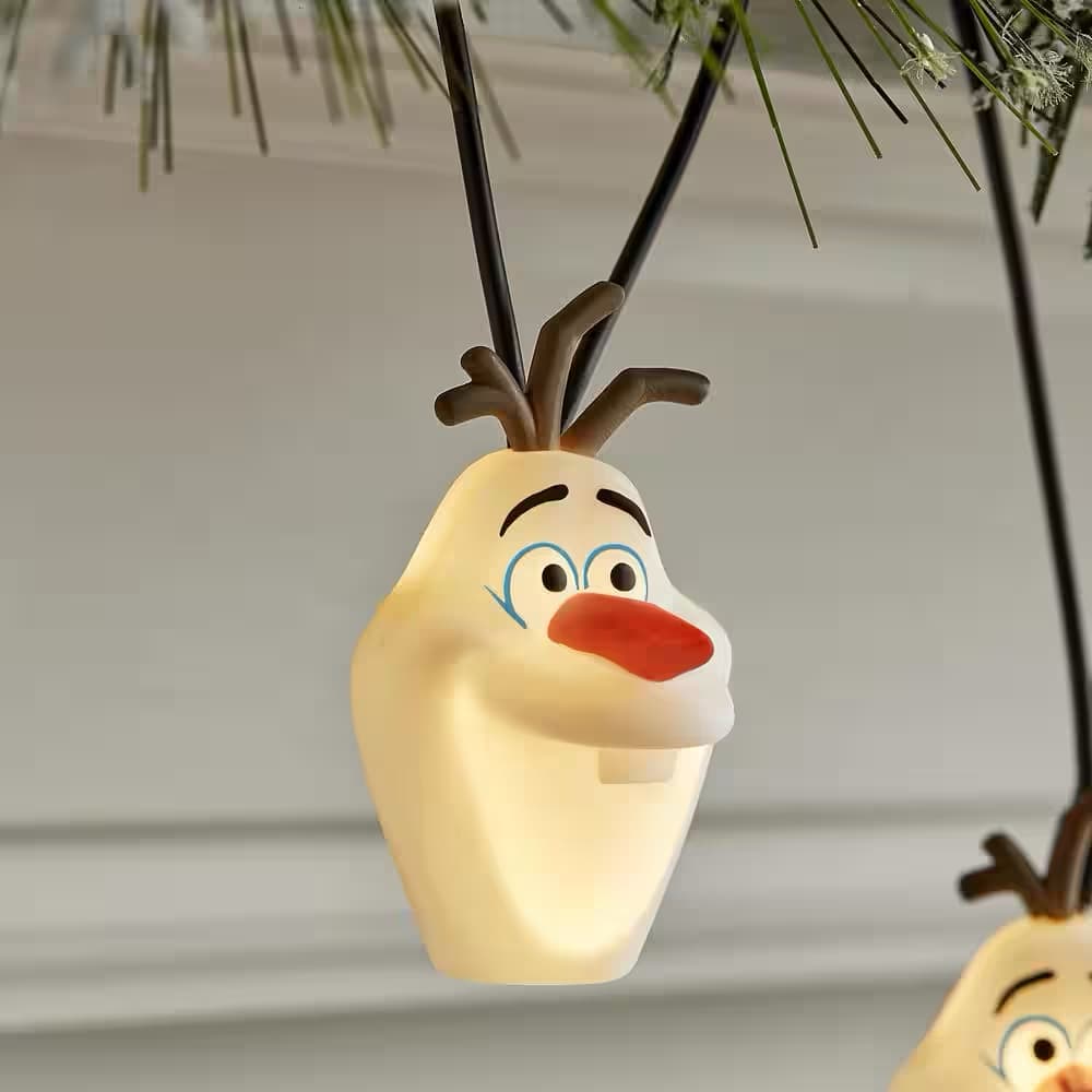 7 ft. Musical Olaf Battery-Operated Lights