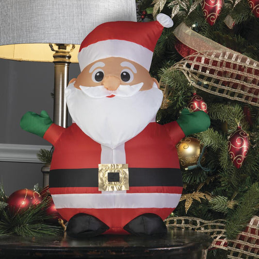 Enchanted Forest® Airdorable™ 22" Santa Inflatable