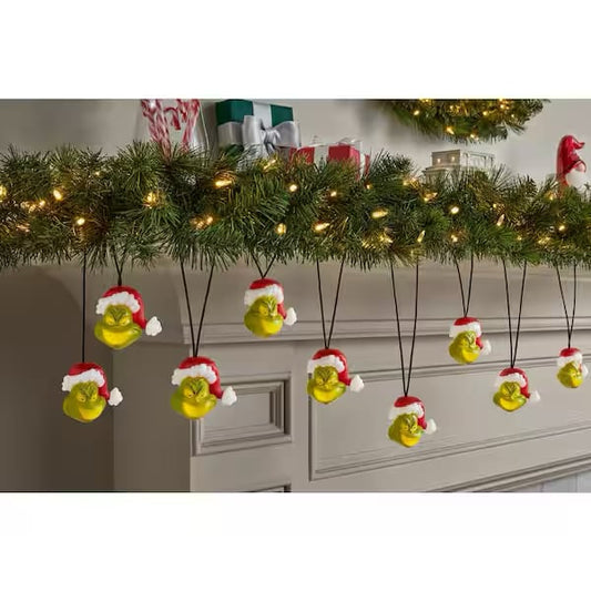 Musical Grinch Battery-Operated Lights (8 Pack)