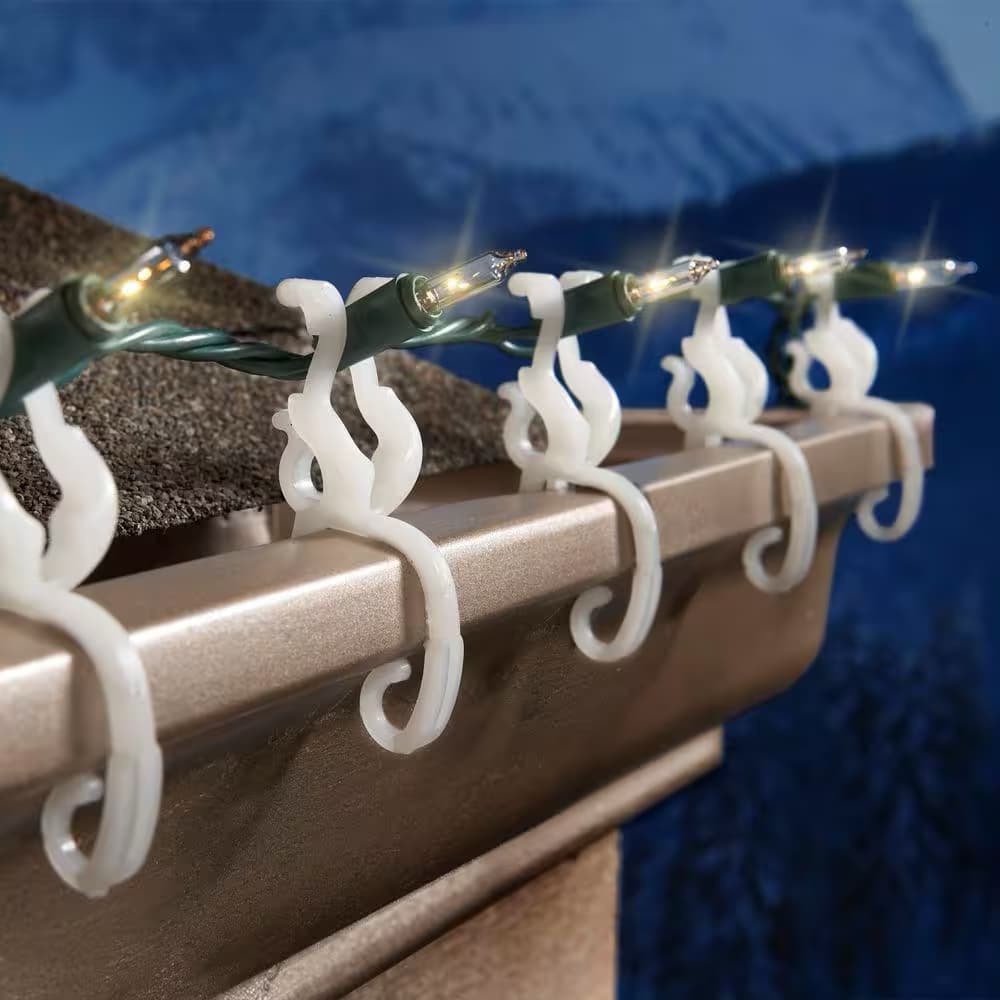 Home Accents Holiday 75 Pack All-Purpose Light Clips